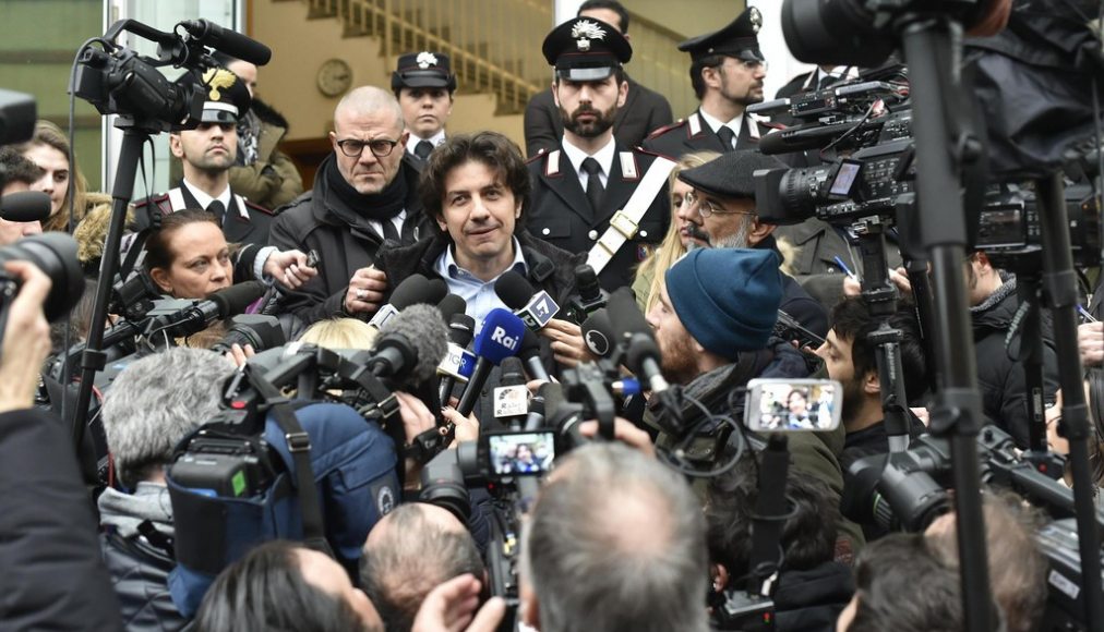 Marco Cappato, député au parlement européen a soutenu DJ Fabo dans sa démarche. © Keystone / EPA ANSA / Flavio Lo Scalzo