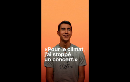 Anthony: « Pour le climat, j’ai stoppé un concert. » / ©RTSreligion