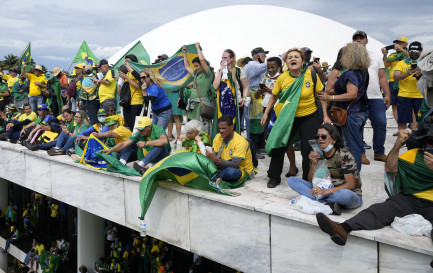Tentative de coup d&#039;Etat, à Brasilia, le 8 janvier 2023 / Keystone