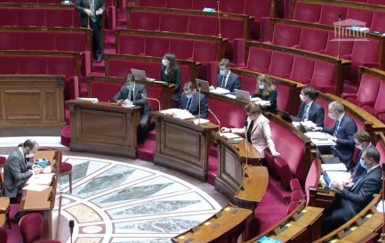 La loi sur les séparatismes religieux débattue à l&#039;Assemblée nationale française en ce mois de février 2021. / DR