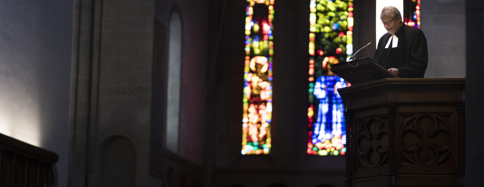 Président des Eglises réformées romandes jusqu’en décembre dernier, Jean-Baptiste Lipp regrette les tensions entre les facultés de théologie protestante et la HET-pro. Une situation qui ne joue pas en faveur des Eglises selon lui. / Keystone