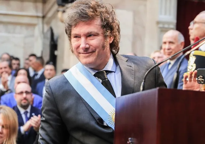 Javier Milei ©Casa Rosada (Argentina Presidency of the Nation), CC BY 2.5 AR Wikimedia Commons