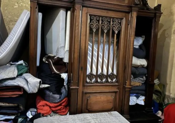 Asile de nuit à lʹEglise