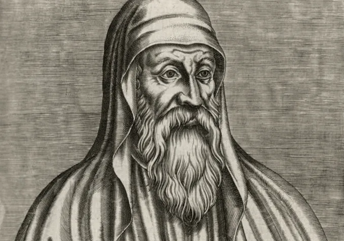 Origène, portrait de Guillaume Chaudière (1584) ©Wikimedia Commons / LDD