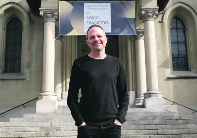 Jérôme Berney a lié les textes d’Alain Rochat à ses propres inspirations, allant de la musique orientale à la pop. ©Elise Dottrens