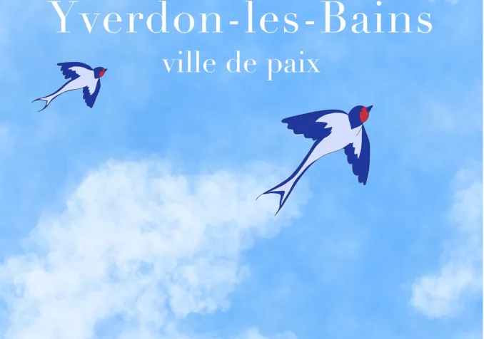 Yverdon-les-Bains 2026 : une année pour tisser la paix. Yverdon-les-Bains 2026 : une année pour tisser la paix. © Léna Böhi