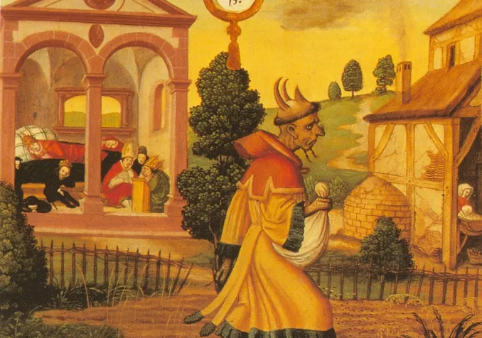 La parabole «du bon grain et de l’ivraie» est le fil rouge de ce carême œcuménique. Heinrich Füllmaurer, L'ennemi semant l'ivraie (détail), vers 1540