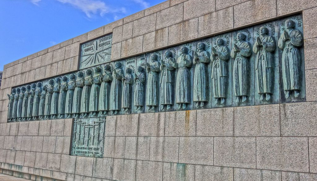 Le monument des vingt-six martyrs à Nagasaki / ©Masoud Akbari, CC BY-SA 3.0 Wikimedia Commons