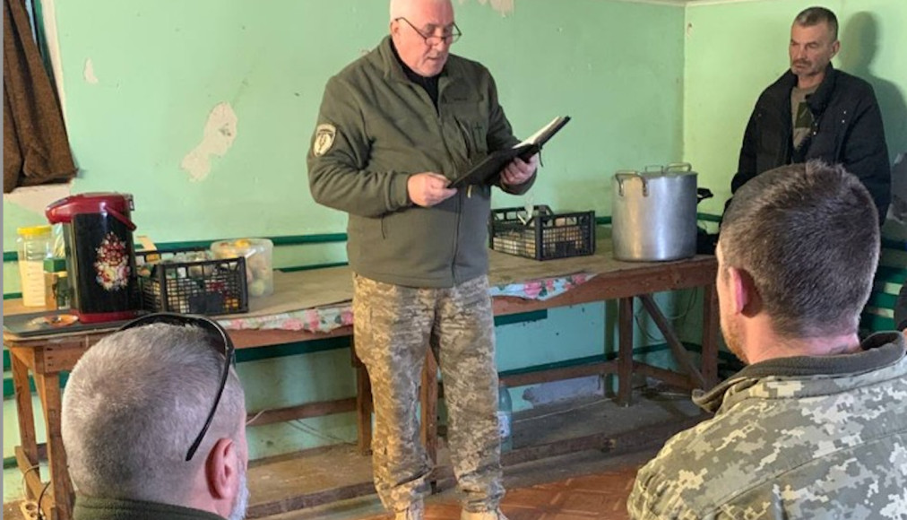 Léonid Bolgarov, aumônier ukrainien basé à Odessa, témoigne de son engagement dans l’armée et de son expérience de la captivité, aux mains des Russes. / David Métreau