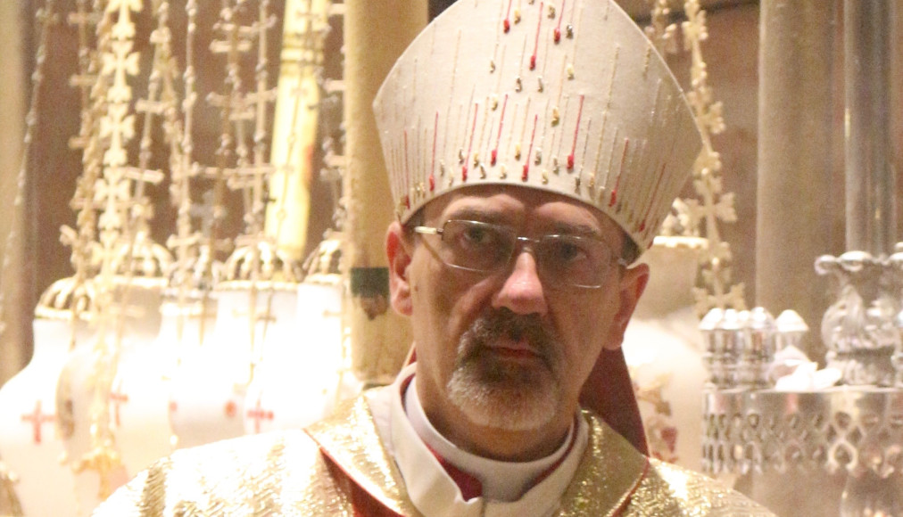 Le cardinal Pierbattista Pizzaballa / ©Giovanni Zennaro, CC BY-SA 4.0 Wikimedia Commons