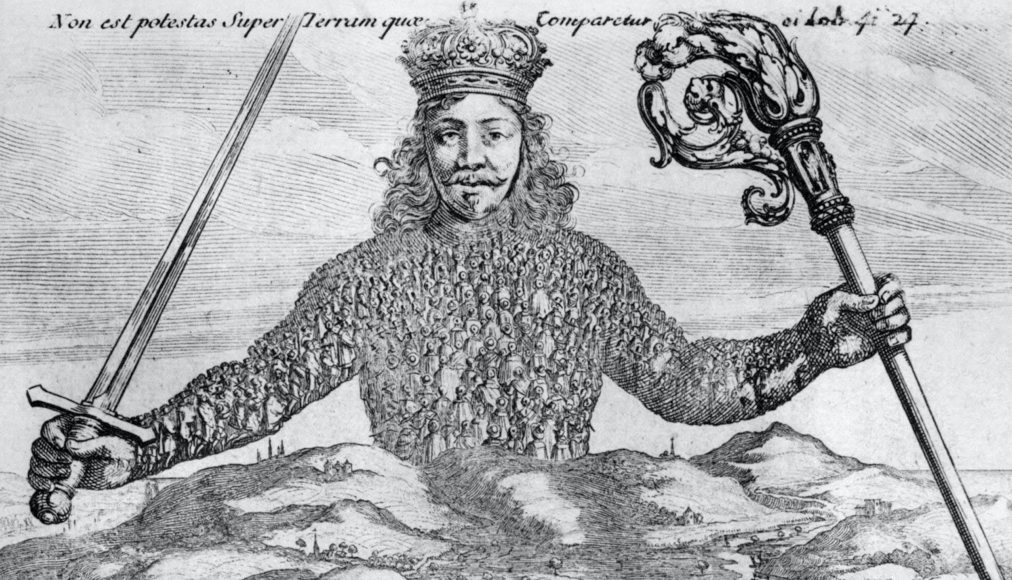 Frontispice du « Léviathan » de Hobbes