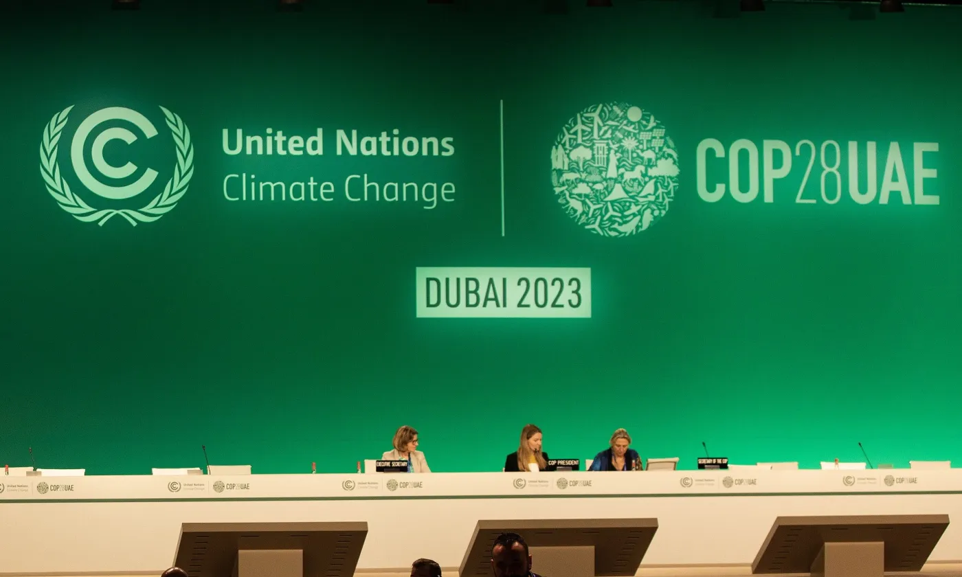 COP28 à Dubaï, décembre 2023 ©Fotografía oficial de la Presidencia de Colombia, PDM-owner, Wikimedia Commons