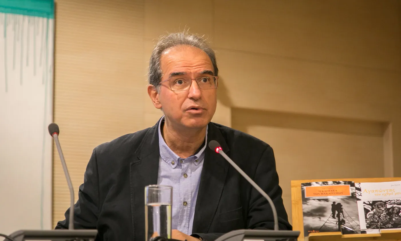 Pantelis Kalaitzidis à Athènes en 2016 CC(by-nc-sa) Nikos Kosmidis