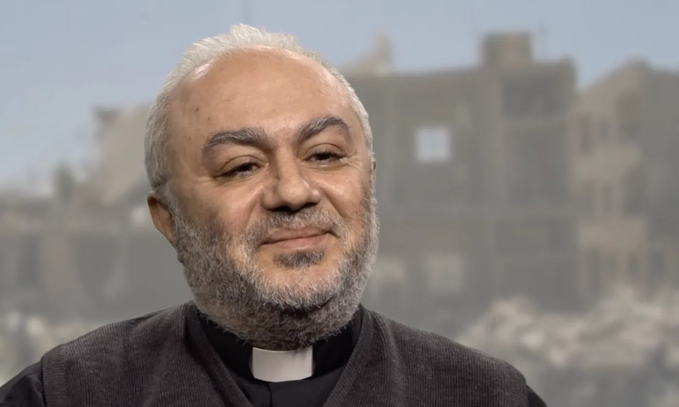 B'Chara Moussa Oghli, pasteur à Alep. @DR