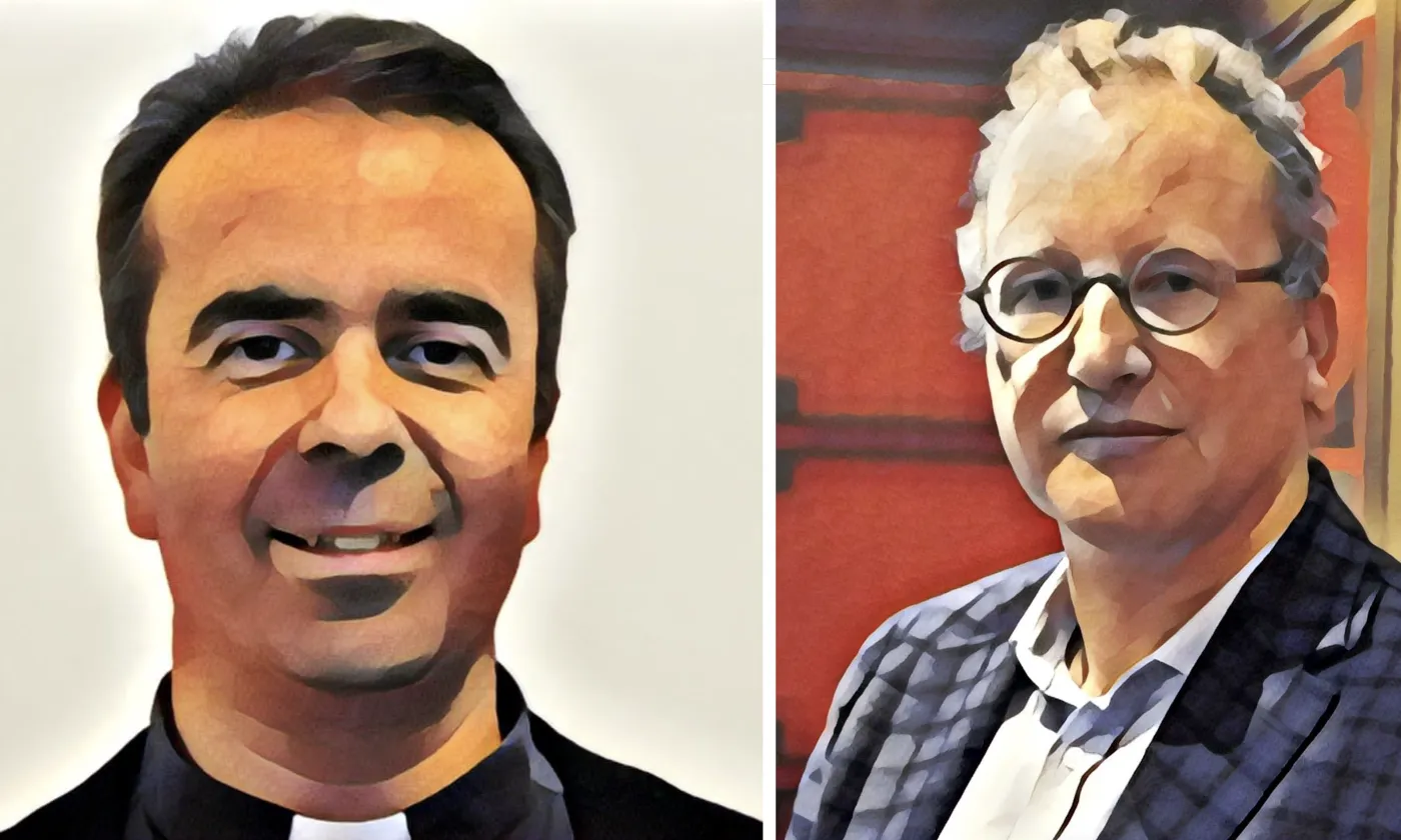 Pascal Desthieux & Jean-Marc Tétaz © Cath.ch / Réformés.ch