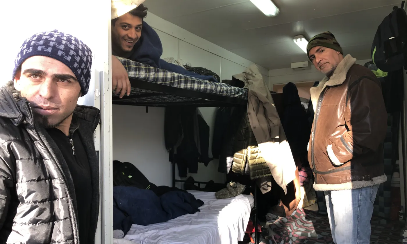 Des migrants en Bosnie-Herzégovine ©Gabrielle Desarzens/RTSreligion