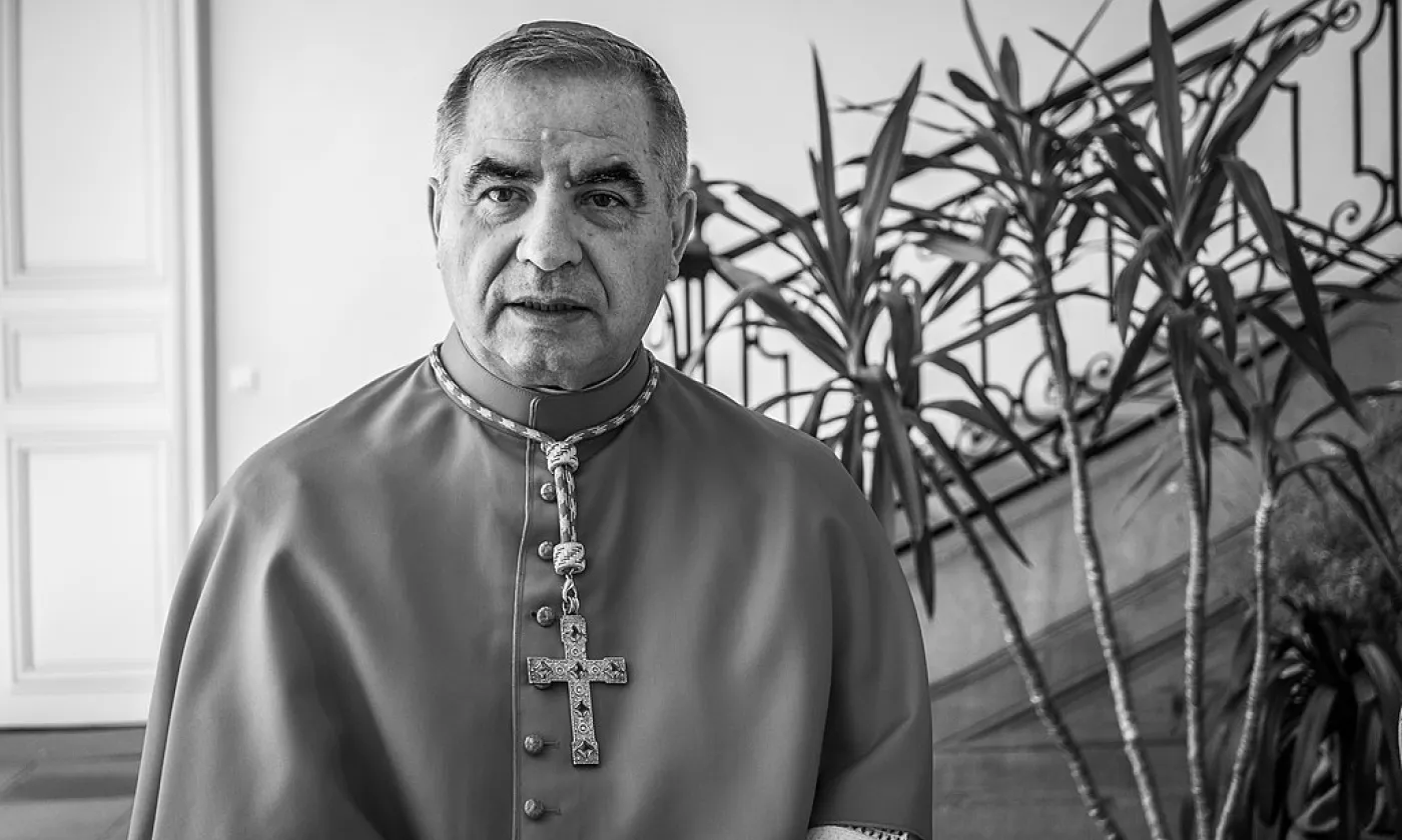 Le cardinal Angelo Becciu © Claude Truong-Ngoc / Wikimedia Commons