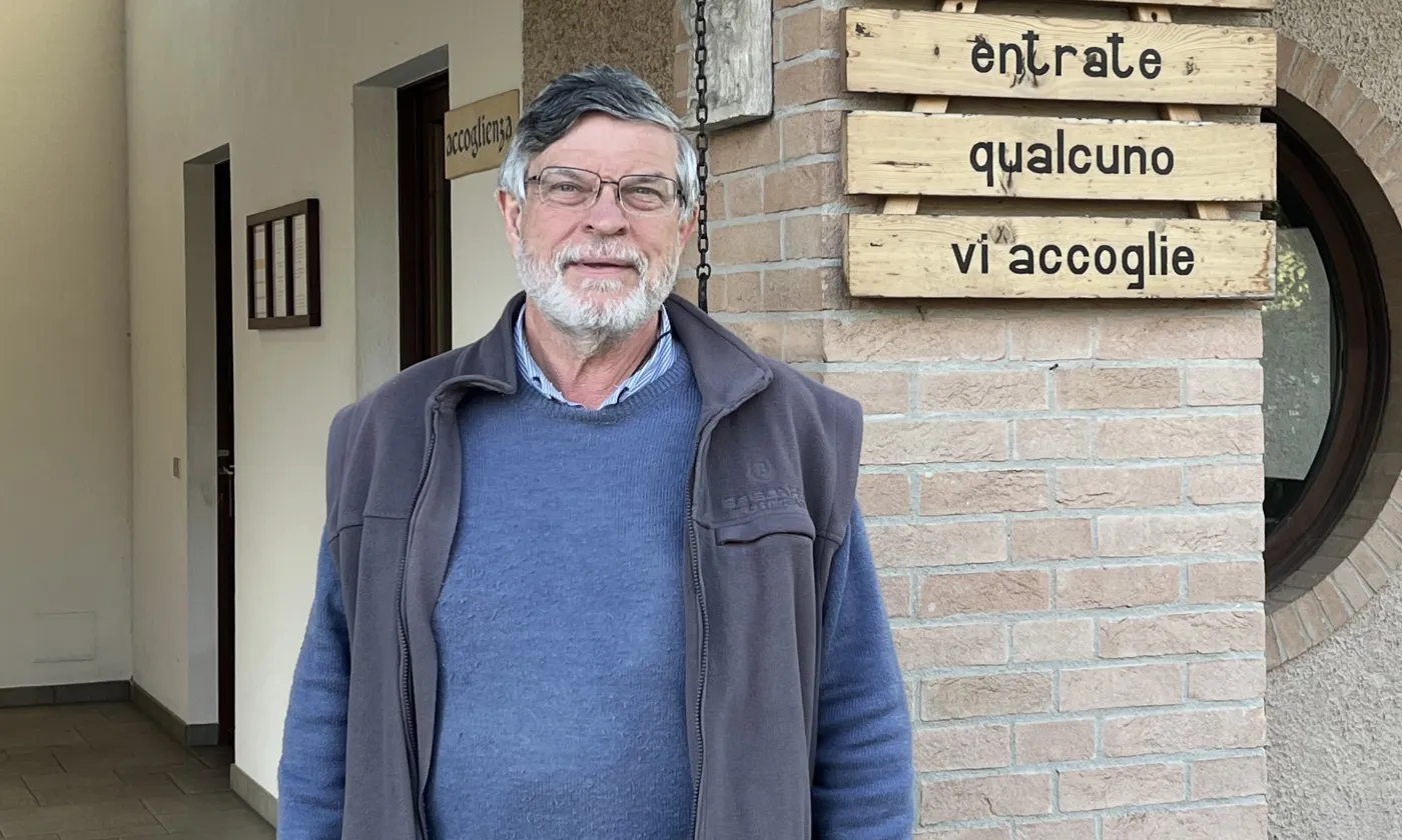 Guido Dotti, moine à Bose, en Italie ©Gabrielle Desarzens