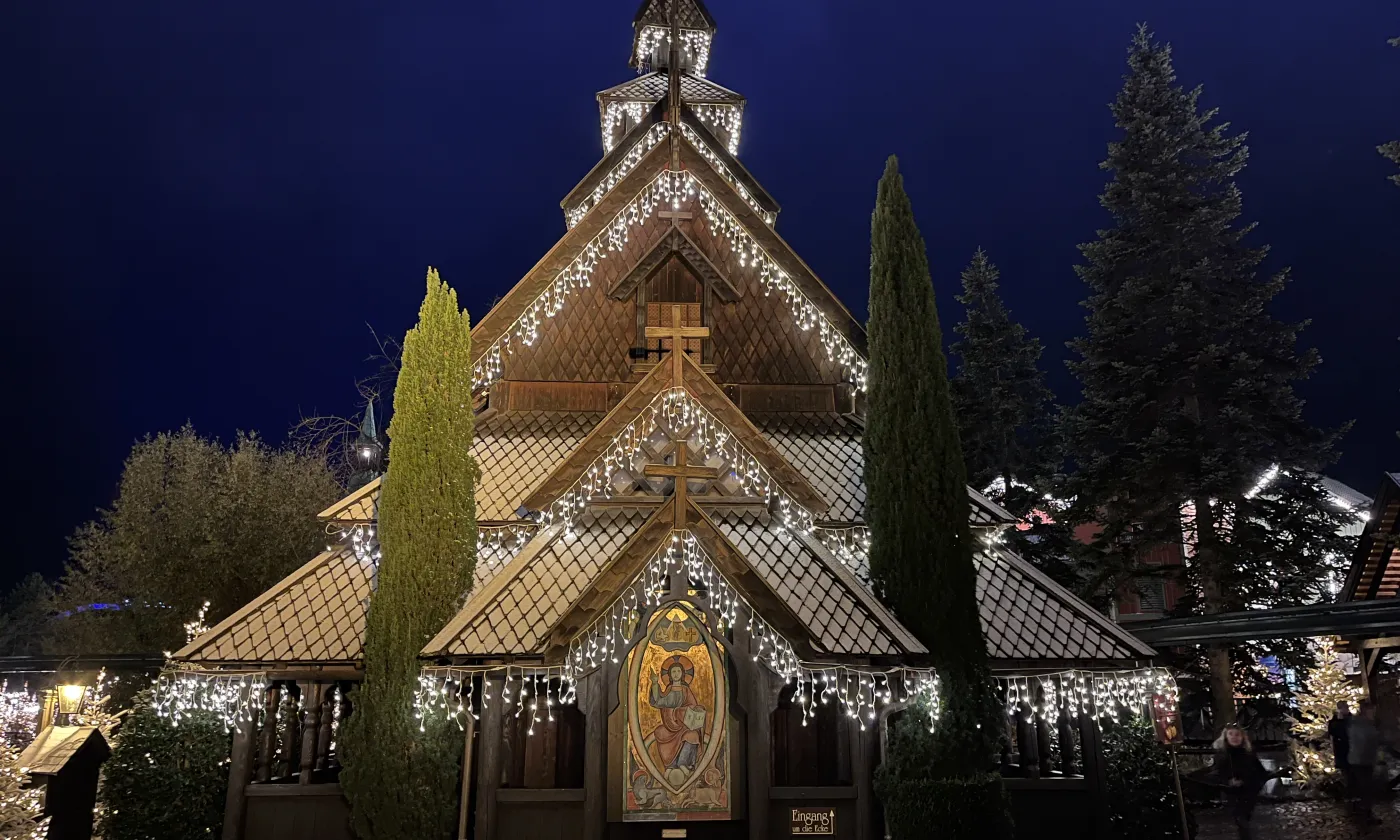 La chapelle scandinave d’Europa-Park ©Gabrielle Desarzens