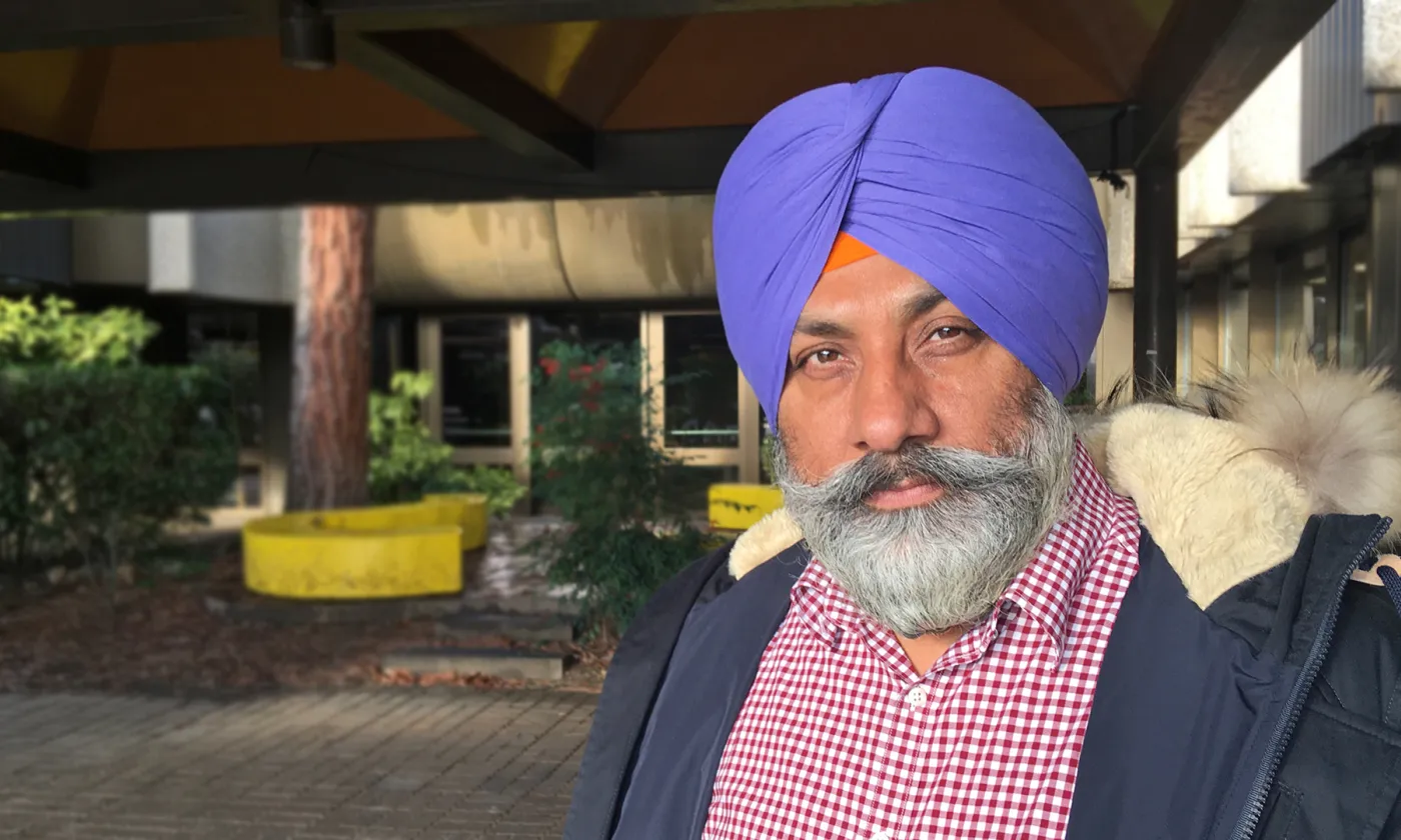 Jaspal Singh, président du temple sikh de Genève ©Grégory Roth/RTSreligion