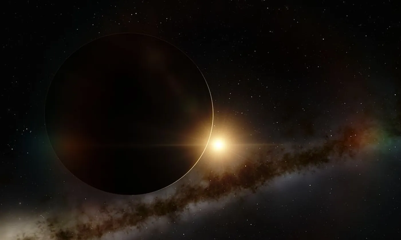 Représentation de l'exoplanète Kepler-1229 b @Wikimedia Commons/MarioProtIV/CC BY-SA 4.0