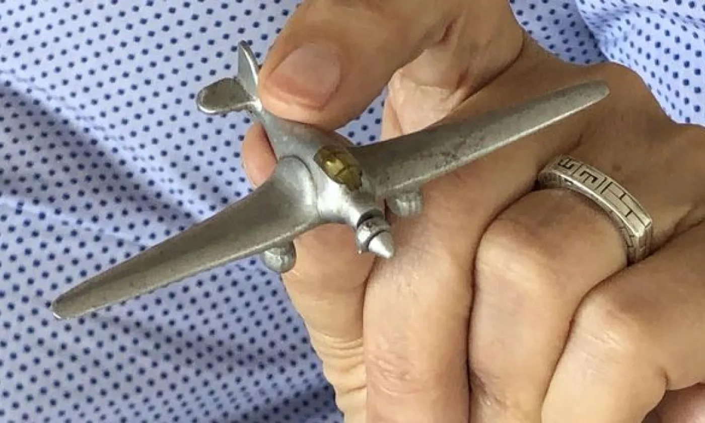 Le petit avion qui dit la Shoah ©Gabrielle Desarzens/RTSreligion