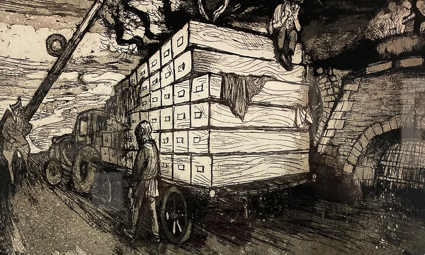 "Le seul moyen sûr de sortir du ghetto" par Leo Haas ©Carole Pirker