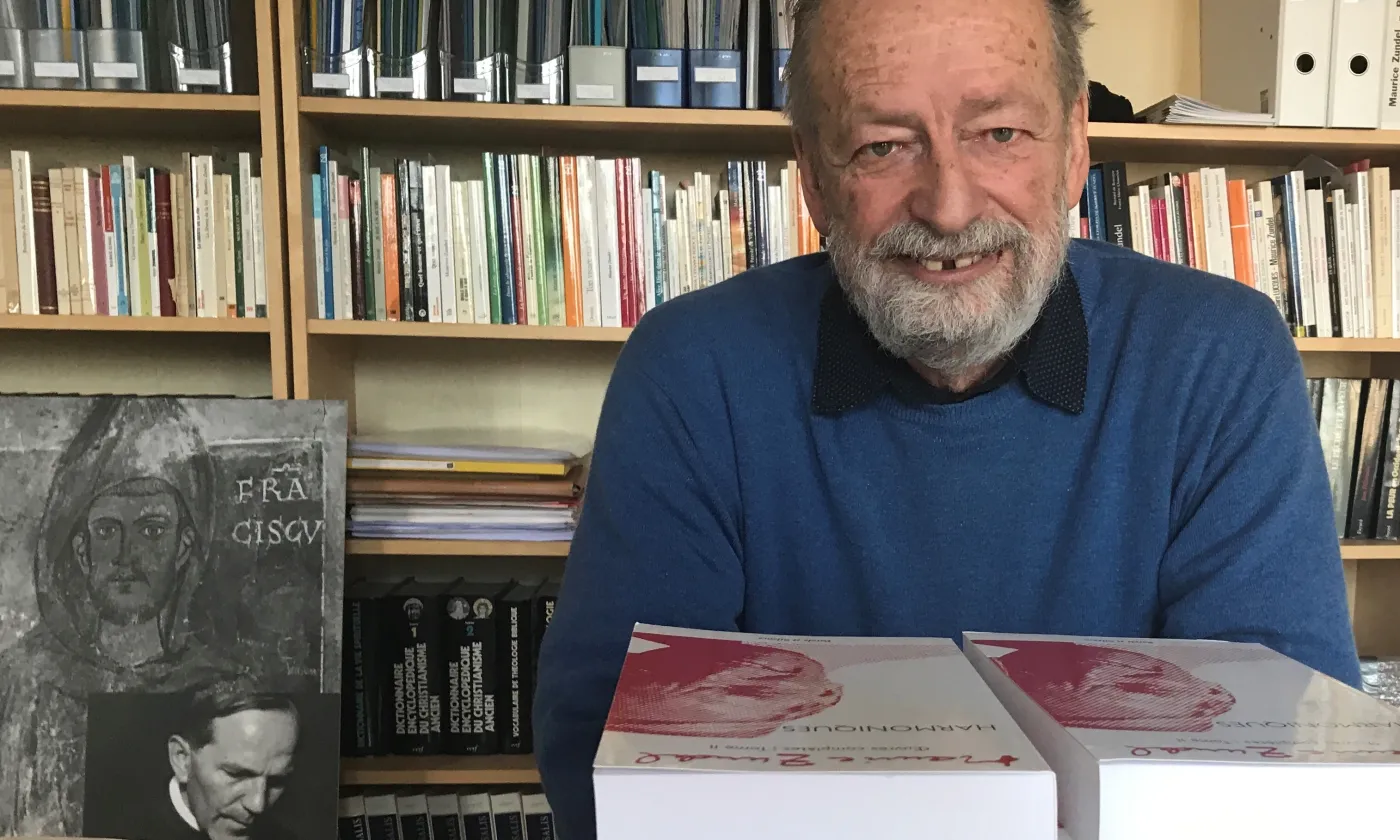 L'abbé Marc Donzé, président de la Fondation Maurice Zundel ©Fabien Hünenberger