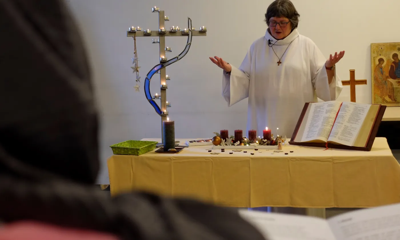 Nathalie Henchoz, aumônière de prison. ©Camille Besse