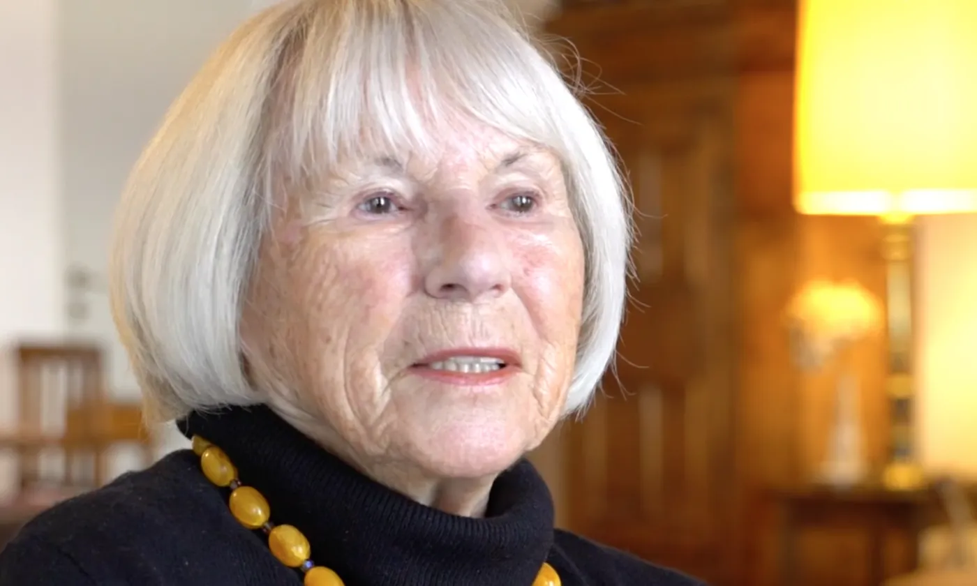 Odile fête Noël depuis 92 ans DR