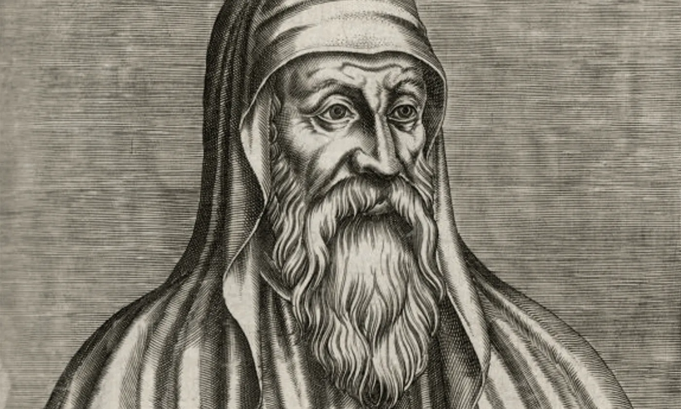 Origène, portrait de Guillaume Chaudière (1584) ©Wikimedia Commons / LDD