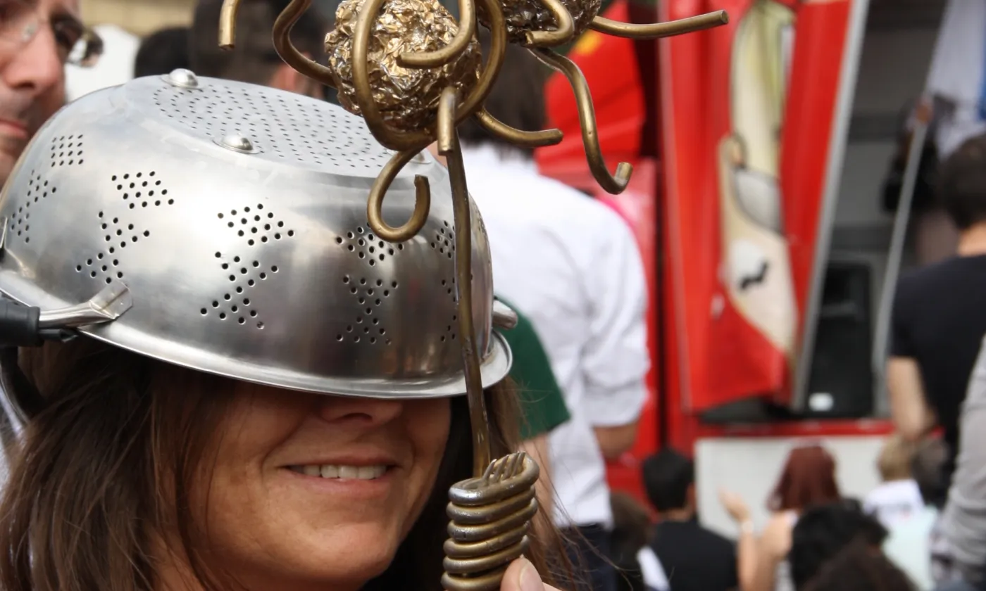 Le Pastafarisme, une religion pour parodier les religions ©Wikimedia Commons/G.dallorto