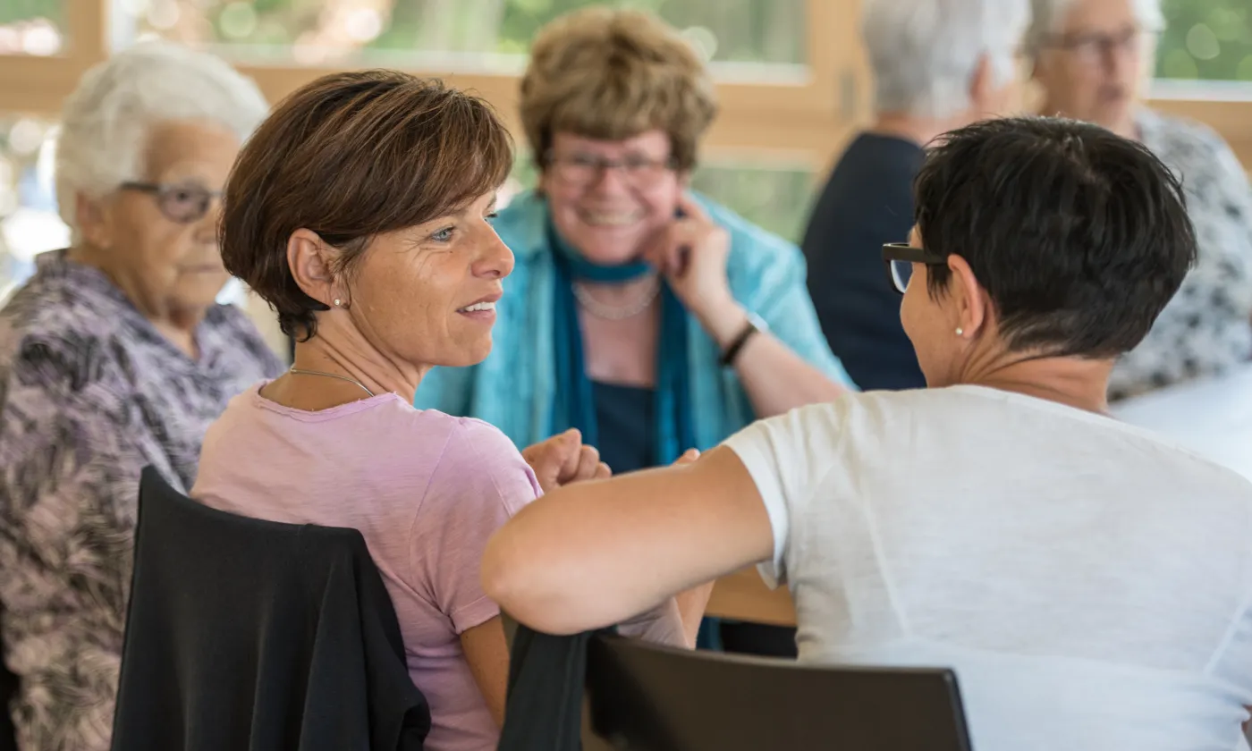 Les cafés-récits, un moment pour se raconter et se rencontrer. ©Kathrin Schulthess