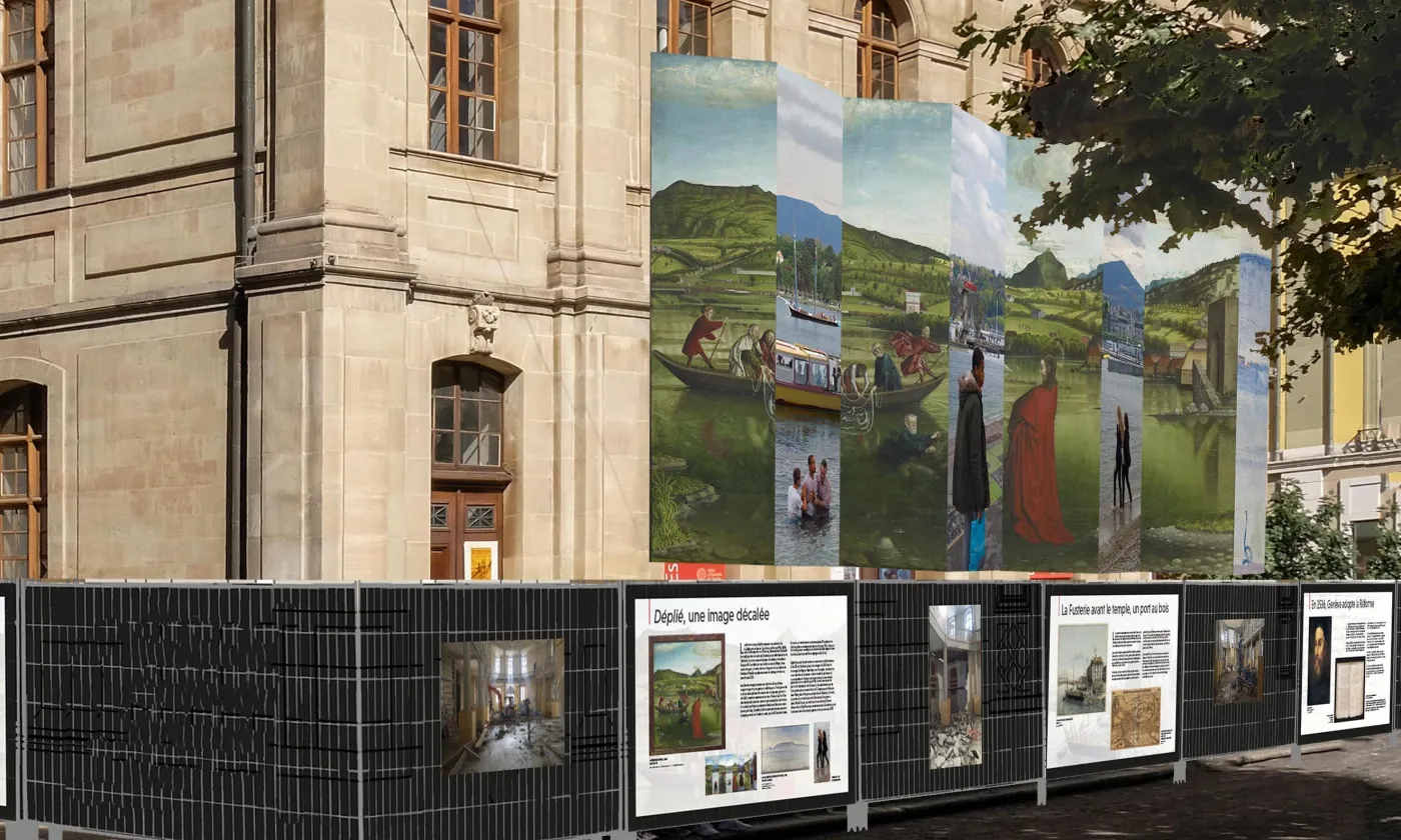 L’Eglise protestante de Genève interroge le public par l’art contemporain ©Jean Stern
