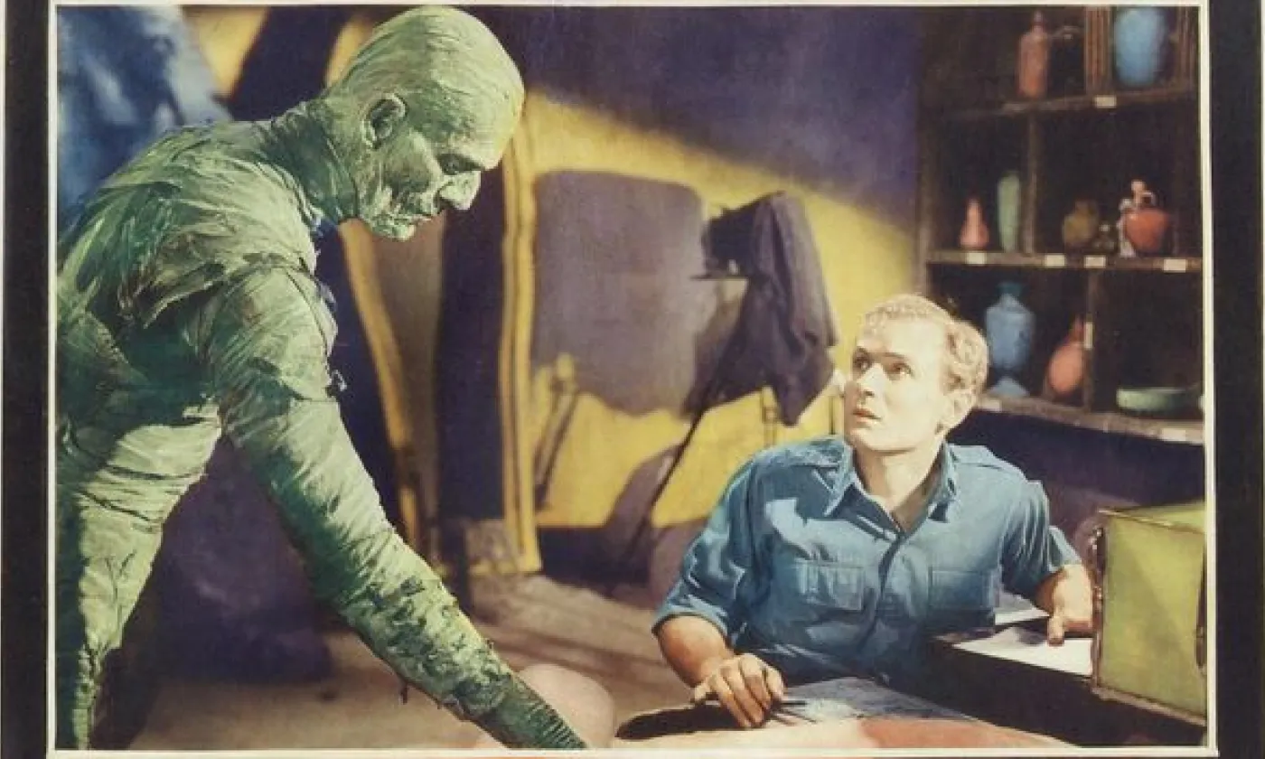 Affiche du film "La Momie" (The Mummy) réalisé par Karl Freund, Universal 1932. ©Wikimedia Commons