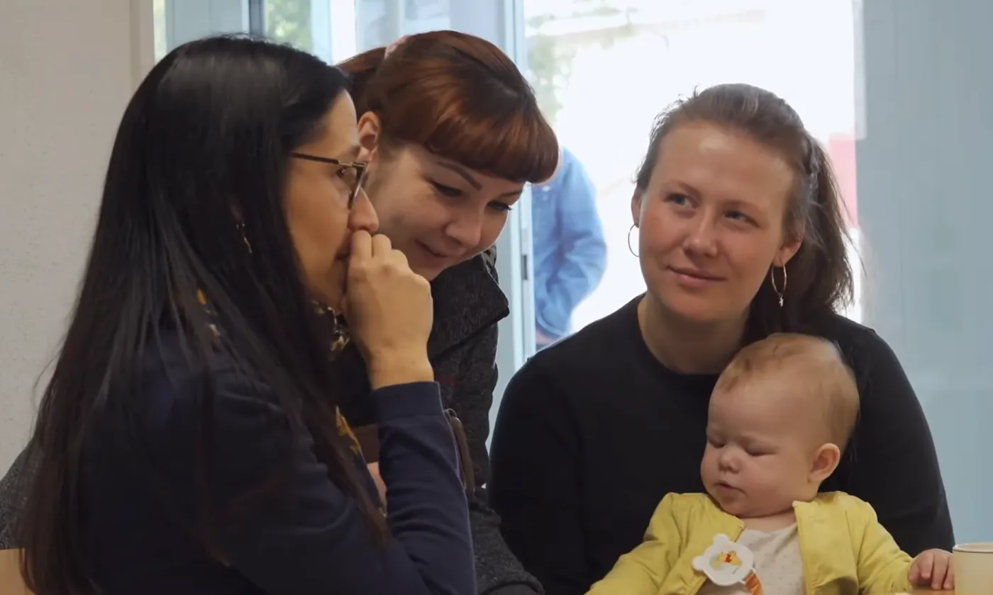 Des réfugiés ukrainiens accuillis à St-Imier. © VPS prod Des réfugiés ukrainiens accuillis à St-Imier. © VPS prod