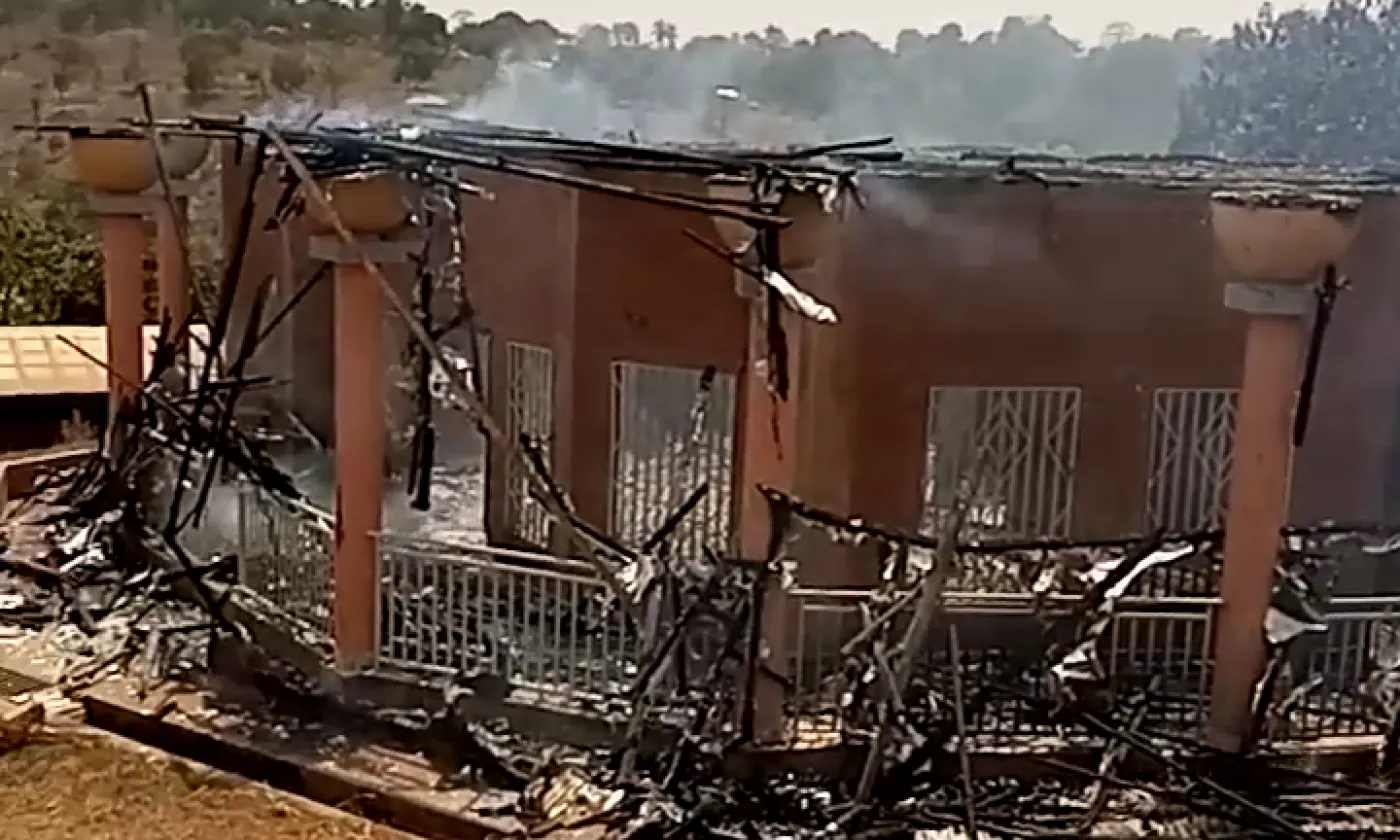 CIPCRE Cameroun ravagé par les flammes © DM