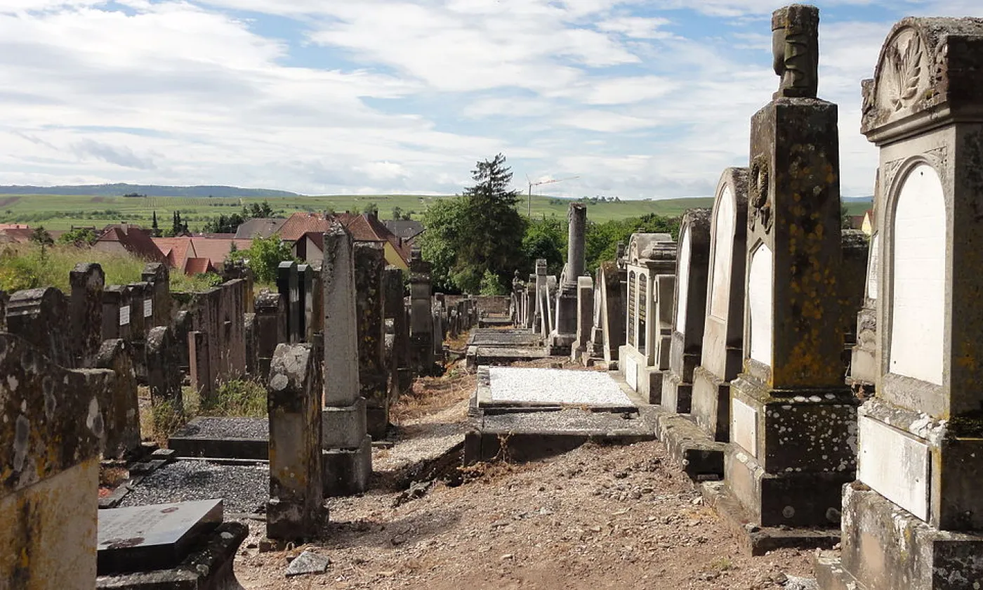 Le cimetière juif de Westhoffen, Alsace ©Wikimedia Commons/Ralph Hammann/CC BY-SA 4.0