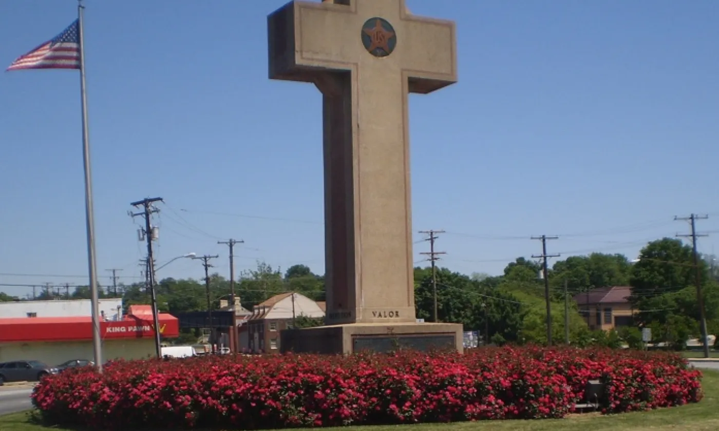 La croix de la discorde Croix de Bladensberg (© Wikimedia Commons / Ben Jacobson / Kranar Drogin)