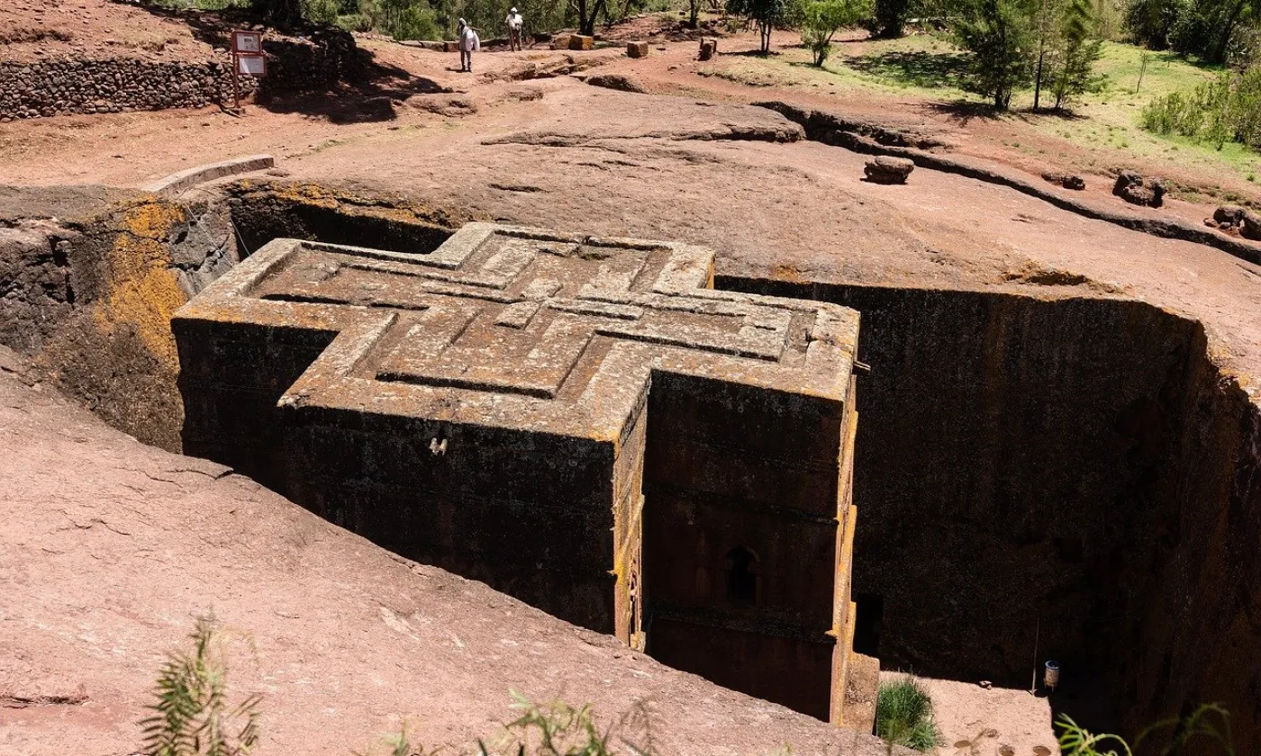 Eglise Saint-Georges, Lalibela, Éthiopie ©Pixabay/D MZ
