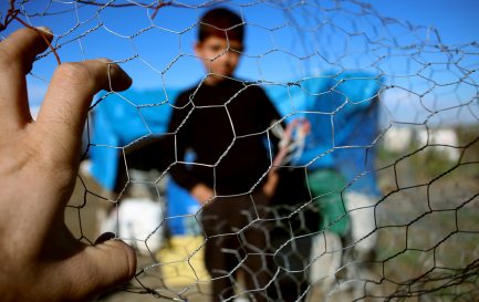 Un jeune migrant derrière une clôture. Image prétexte. / ©cloverphoto / iStock